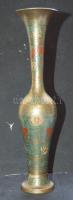 Antik török díszes réz váza 31cm-es magassággal / Antique turkey copper vase with 31cm high