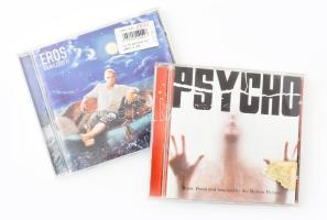 2 db zenei cd Psycho filmzene, Eros Ramazzotti Stile Liberto VG