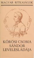 Kőrösi Csoma Sándor levelesládája. Belia György és Szalai Anna (sorozatszerkesztő) h.n. 1984, Szépirodalmi Könyvkiadó. Kiadói kartonált papírkötés, papír védőborítóban.