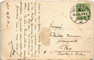 1909 Nagyvárad, Oradea; Nagyvárad környéke, erdélyi folklór, kutya / Transylvanian folklore, dog. ph...