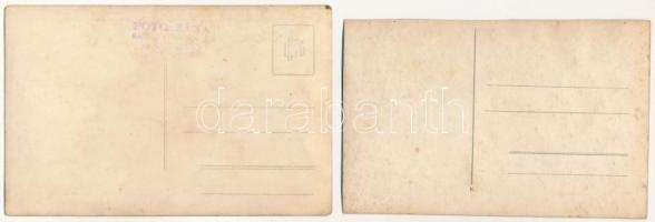 Vatra Dornei, Dornavátra, Bad Dorna-Watra (Bukovina, Bukowina); - 4 db régi fotó képeslap / 4 pre-19...