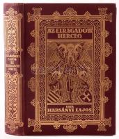 Harsányi Lajos: Az elragadott herceg. Szent Imre herceg életregénye. Serédi Jusztinián bevezetőjével. Bp.,1930, [Szt. Imre Kiadó],(Hornyánszky-ny.), 214+2 p.+10 (színes, egészoldalas képtáblák, a táblák előtt hártyapapírral. ) t. Első kiadás. Jaschik Álmos borítójával, képeivel, és könyvdíszeivel illusztrál. Kiadói dúsan aranyozott egészvászon-kötésben, kopott borítóval, egy tábla kijár, egy hártyapapír hiányzik és kettőn gyűrődésnyomokkal, ajándékozási sorokkal.