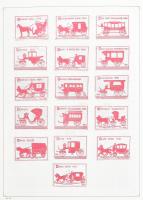 1950-1965 Magyar gyufacímke gyűjtemény, kb. 1000 db, vegyes témában, közte dekoratív darabok, albumb...