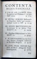 Miscellanea Groningana in miscellaneorum Duisburgensium continuationem publicata, vol. 3-4. egybeköt...