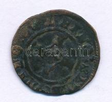 Franciaország ~XV-XVI. századi bronz érme (1,01g) T:F France ~15th-16th century bronze coin (1,01g) C:F