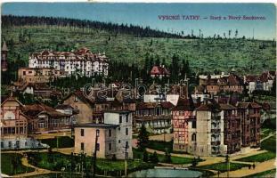 1926 Tátra, Magas-Tátra, Vysoké Tatry; Újtátrafüred és Ótátrafüred / Novy and Stary Smokovec (EK)