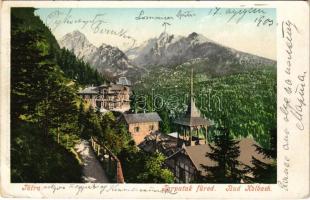 1903 Tátra, Magas-Tátra, Vysoké Tatry; Tarpatakfüred / Kohlbachtal (EB)