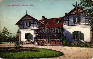 1918 Stubnyafürdő, Túróchévíz, Stubnianske Teplice, Turcianske Teplice; Jeszenszky villa / villa (EK)