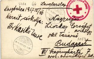 1917 Koritnyica, Korytnica; Hygiea gyógyház, fürdő szálloda, K.u.K. katonák / WWI K.u.K. military, s...