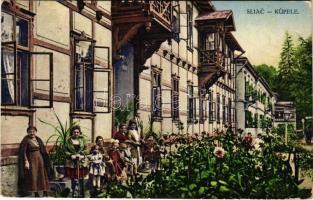 1924 Szliács-fürdő, Kúpele Sliac; fürdő / spa (EK)