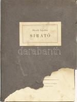 Török Sophie: Sirató. H.n., 1948, Baumgarten Ferenc Irodalmi Alapítvány. 232/500. számozott példány. Kiadói papírkötés, borító sérült, viseltes állapotban.