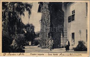 1931 Csíz, Csízfürdő, Kúpele Cíz; Dr. Pazar-féle szanatórium / spa, sanatorium (EK)