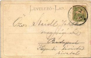 1904 Bártfa, Bártfafürdő, Bardejovské Kúpele, Bardiov, Bardejov; New York vendéglő, étterem. Eschwig...