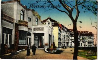 1933 Pöstyén-fürdő, Pistyan, Kúpele Piestany; fürdő és szálloda. Vasúti levelezőlapárusítás 65. 1917. / hotel spa