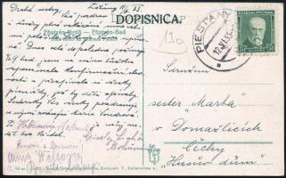 1933 Pöstyén-fürdő, Pistyan, Kúpele Piestany; fürdő és szálloda. Vasúti levelezőlapárusítás 65. 1917...