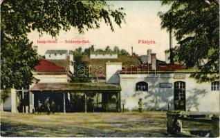 1912 Pöstyén, Piestany; Iszap fürdő. Meteor fényirda kiadása / Schlamm Bad / mud spa (EK)