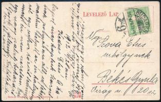 1912 Pöstyén, Piestany; Iszap fürdő. Meteor fényirda kiadása / Schlamm Bad / mud spa (EK)