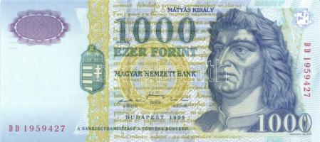 1999. 1000Ft "DD" T:I