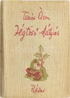 Tamási Áron: Jégtörő Mátyás. (DEDIKÁLT). Bp., 1936, Révai, 240+(2) p. A kötésterv Pekáry István munkája. Kiadói illusztrált egészvászon-kötés, a hátsó borítón halvány folttal, egyébként jó állapotban. A szerző, Tamási Áron (1897-1966) Kossuth-díjas erdélyi magyar író által DEDIKÁLT példány. (Dr. Mesterházy Lászlónak, 1941.V.6.)