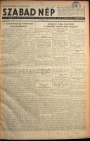 1951 A Szabad nép újság teljes januári lapszáma bekötve, szép állapotban