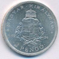 1936. 2P Ag "Liszt" T:UNC,AU Adamo P7.3