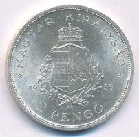 1936. 2P Ag "Liszt" T:UNC,AU Adamo P7.3