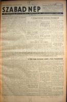 1951 A Szabad nép újság teljes februári lapszáma bekötve, szép állapotban