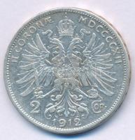 Ausztria 1912. 2K Ag "Ferenc József" T:VF Austria 1912. 2 Corona Ag "Franz Joseph&quo...