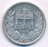 1915KB 1K Ag "Ferenc József" T:AU Adamo K5.1