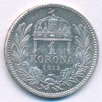 1915KB 1K Ag "Ferenc József" T:AU Adamo K5.1