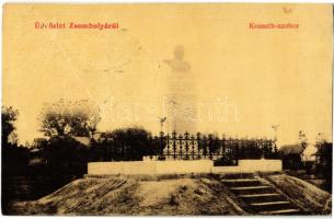 1908 Zsombolya, Hatzfeld, Jimbolia; Kossuth szobor. W.L. 423. / statue (Rb)