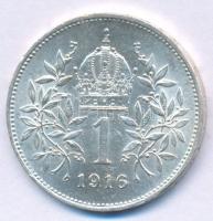 Ausztria 1916. 1K Ag "Ferenc József" T:AU Austria 1916. 1 Krone Ag "Franz Joseph&quot...