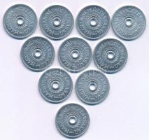 1973. 2f Al (10x) T:UNC,AU Adamo F1.1