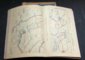 1906-1907 5db Velhagen & Klafings Monatshefte néhol hiányos, kissé viharvert állapotban, sok tér...