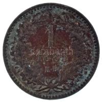 1885KB 1kr Cu T:VF patina