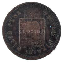 1888KB 1kr Cu T:VF patina