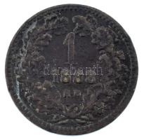 1888KB 1kr Cu T:VF patina