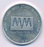 Bognár György (1944-) 1993. "Dr. Ronkay Ferenc / Magyar Villamos Művek Rt." Ag emlékérem (...