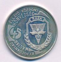 1994. "Repülőanyag Ellátó Központ - Magyar Honvédség" peremen jelzett Ag emlékérem (31,18g/0.925/42,5mm) T:AU (eredetileg PP)