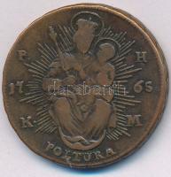 1765PH-KM Poltura Cu "Mária Terézia" T:VF Huszár: 1751., Unger III.: 1270.c