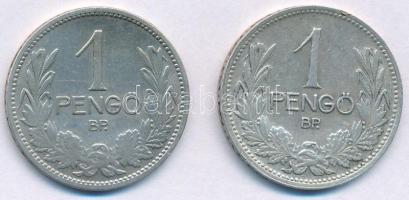 1926-1927. 1P Ag (2xklf) T:F patina Adamo P6