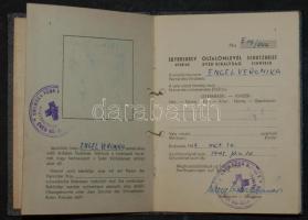 1944 Svéd oltalomlevél Valdemar Langlet aláírásával (kép hiányzik) / Schutzpass of the Hungarian Swe...