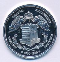 DN "Magyarország Keresztény Királyai / IV. "Kun" László 1272-1290" Ag emlékérem ...