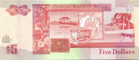 Belize 1990. 5$ T:I