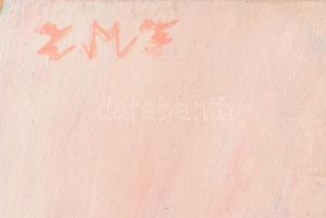 Zoltán Mária Flóra (1937-): Szőlős csendélet. Olaj, farost. Jelezve balra fent. Hátoldalán Artrend é...