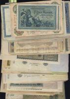 Német Birodalom 1904-től 144 klf db bankjegy Rosenberg-katalógus szerint rendezve; alszámok, vízjel, nyomatkülönbségek, s még sok más szempont alapján, sok jobbal! T:II,II/III,III