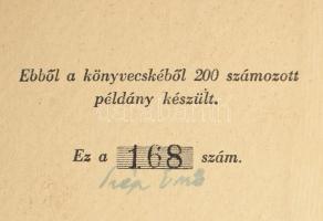 Szép Ernő: Zümzüm. Bp., 1943, (May János Nyomdai Műintézet Rt.-ny.), 119 p. Első kiadás. Kiadói, ill...