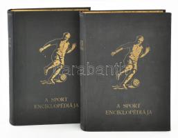 A Sport Enciklopédiája. A testnevelés és testgyakorlás kézikönyve I-II. kötet. Bp., 1928, Enciklopédia Rt. Kiadói egészvászon kötés, néhol ceruzás aláhúzással, kopottas állapotban.