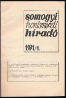 Somogyi honismereti híradó 1971/1. Szerk.: Dr. Király Lajos. (Kaposvár, 1971), Somogy Megyei Tanács ...
