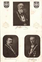 Austrian politicians including Josef Neumayer